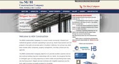 Desktop Screenshot of mshconstruction.com